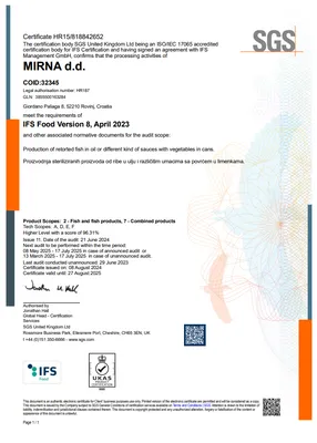 IFS Mirna d.d.