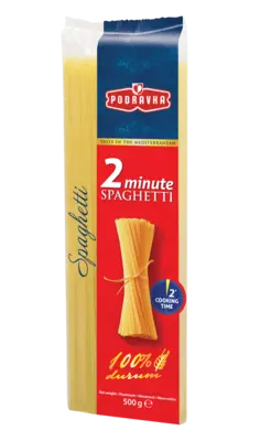 Spaghetti 2-minútové