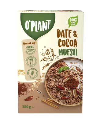 O`Plant Musli cu cacao & curmale