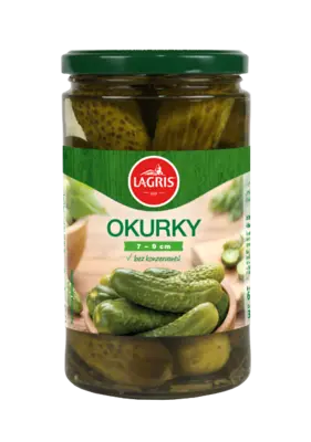 Sterilované okurky 7-9 cm