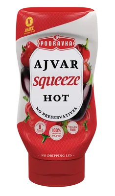 Ajvar squeeze hot