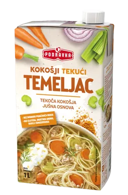 Kokošja tekoča osnova