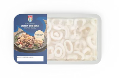 Patagonski lignji očiščeni - koluti in kraki