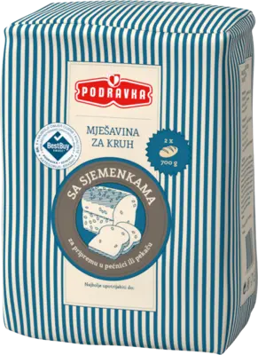 Bread mix with seeds