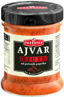 Ajvar z pečených paprík - pikant