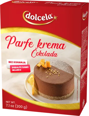 Parfait cream chocolate