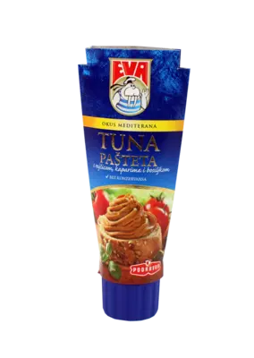 Eva tuna pašteta s paradižnikom, kaprami in baziliko