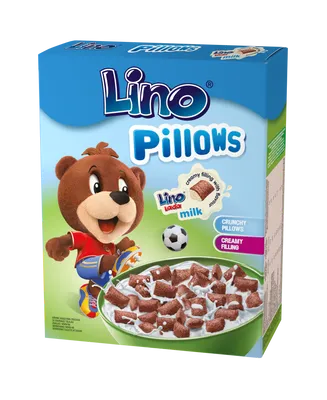 Lino Pillows - Pernițe umplute cu cremă tartinabilă Lino Lada lapte