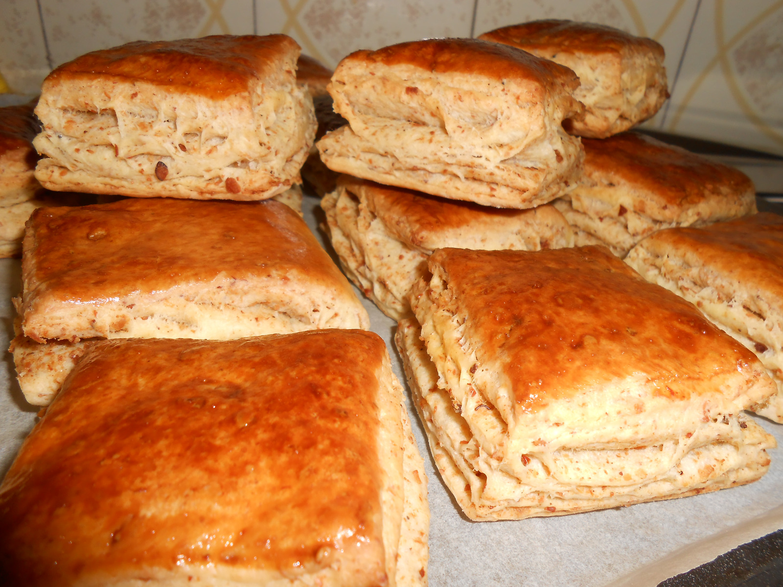 Pogačice sa čvarcima - pekarske