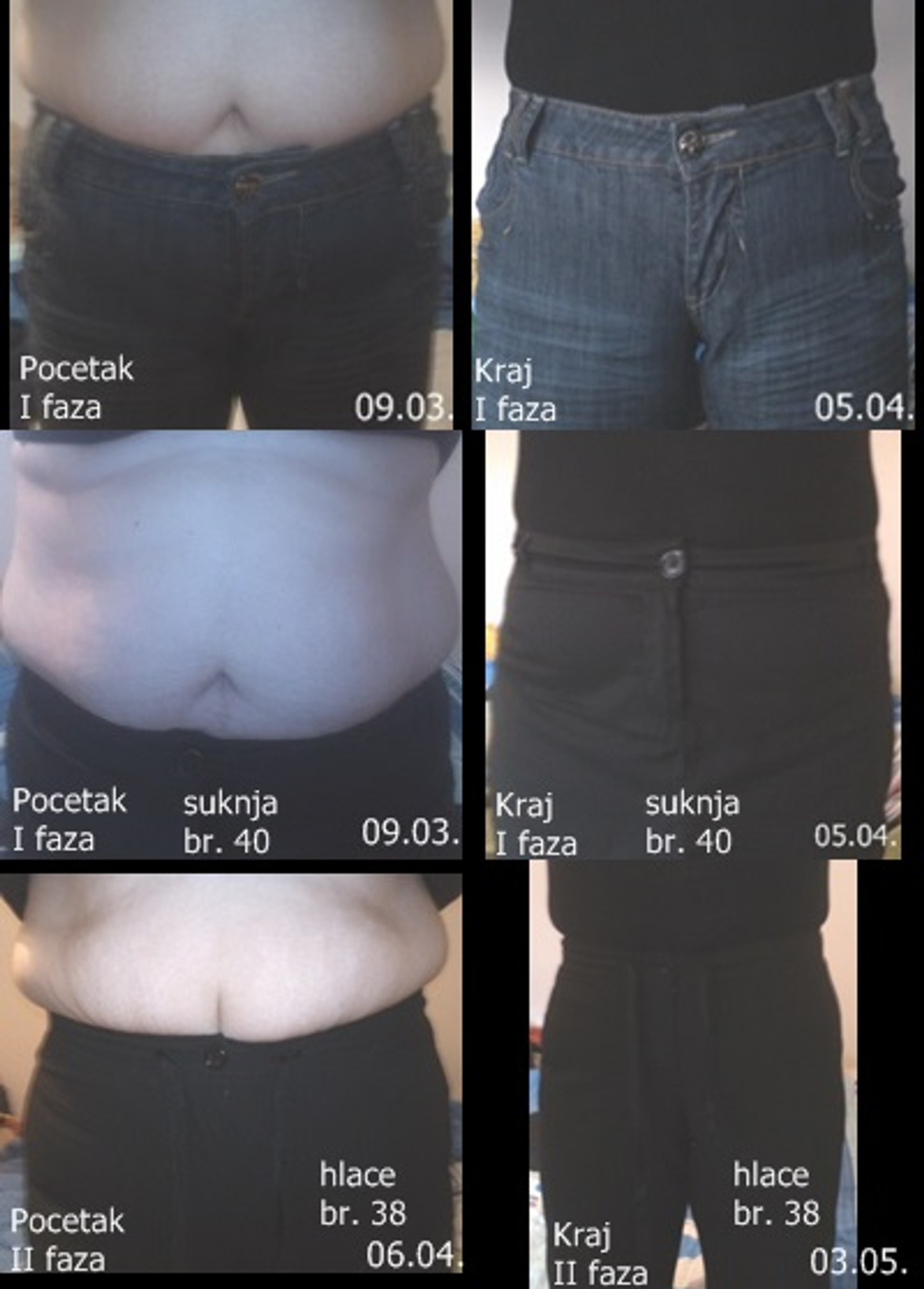 I i II faza Body Revolution (Jillian)