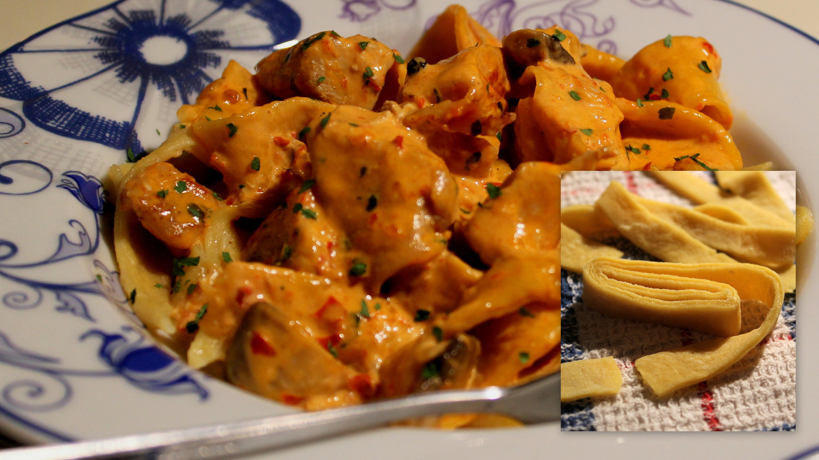 Moji domaci rezanci by mema i gulas s piletinom by annika7