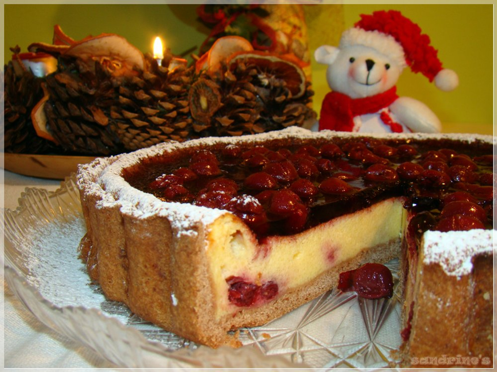 Torta od krem-sira s voćem