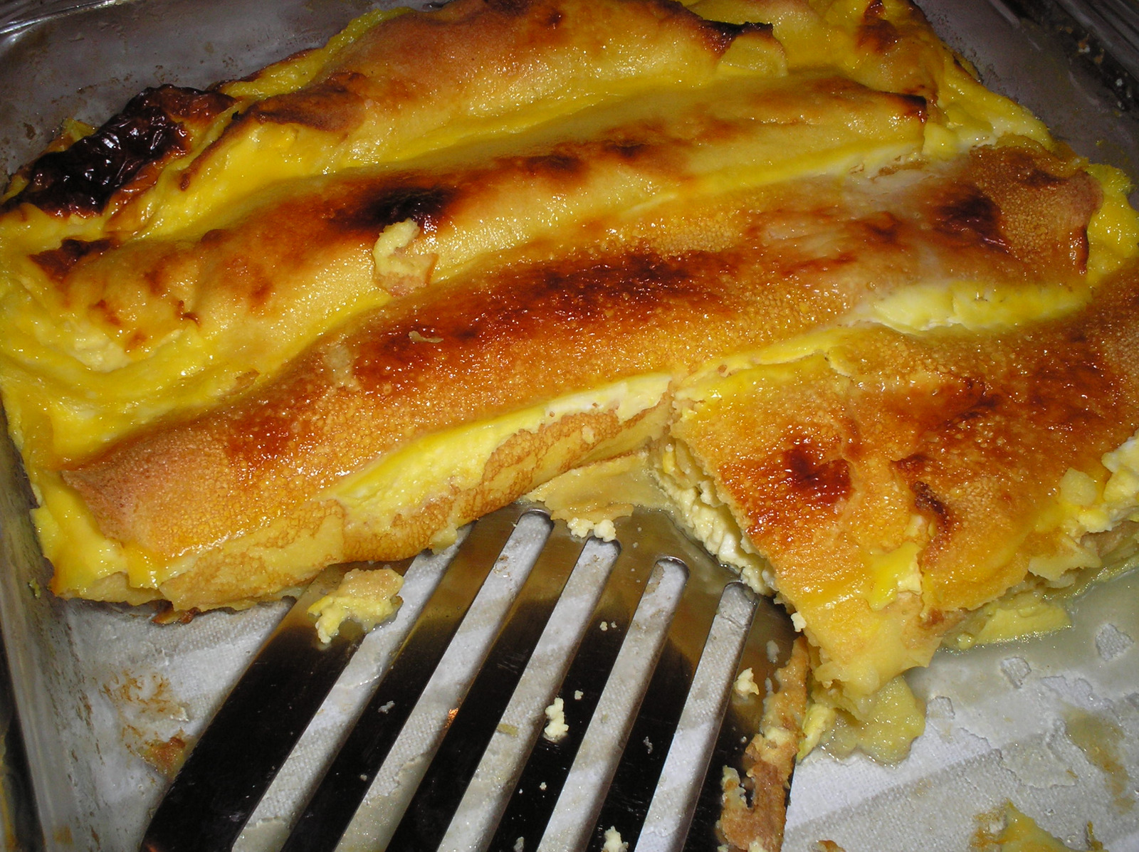 Zapecene palacinke sa sirom by Ditica