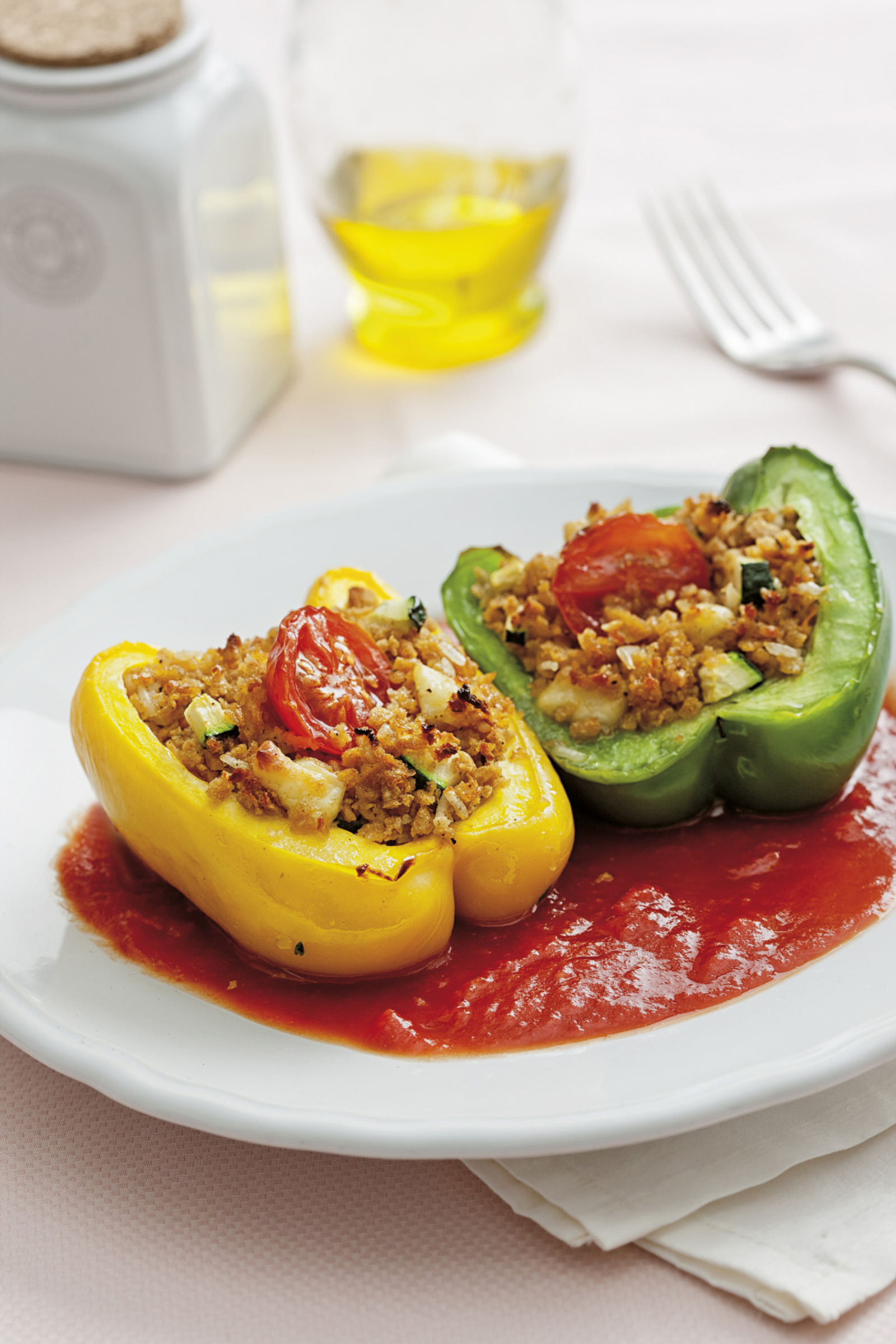 Vegetarijanska punjena paprika