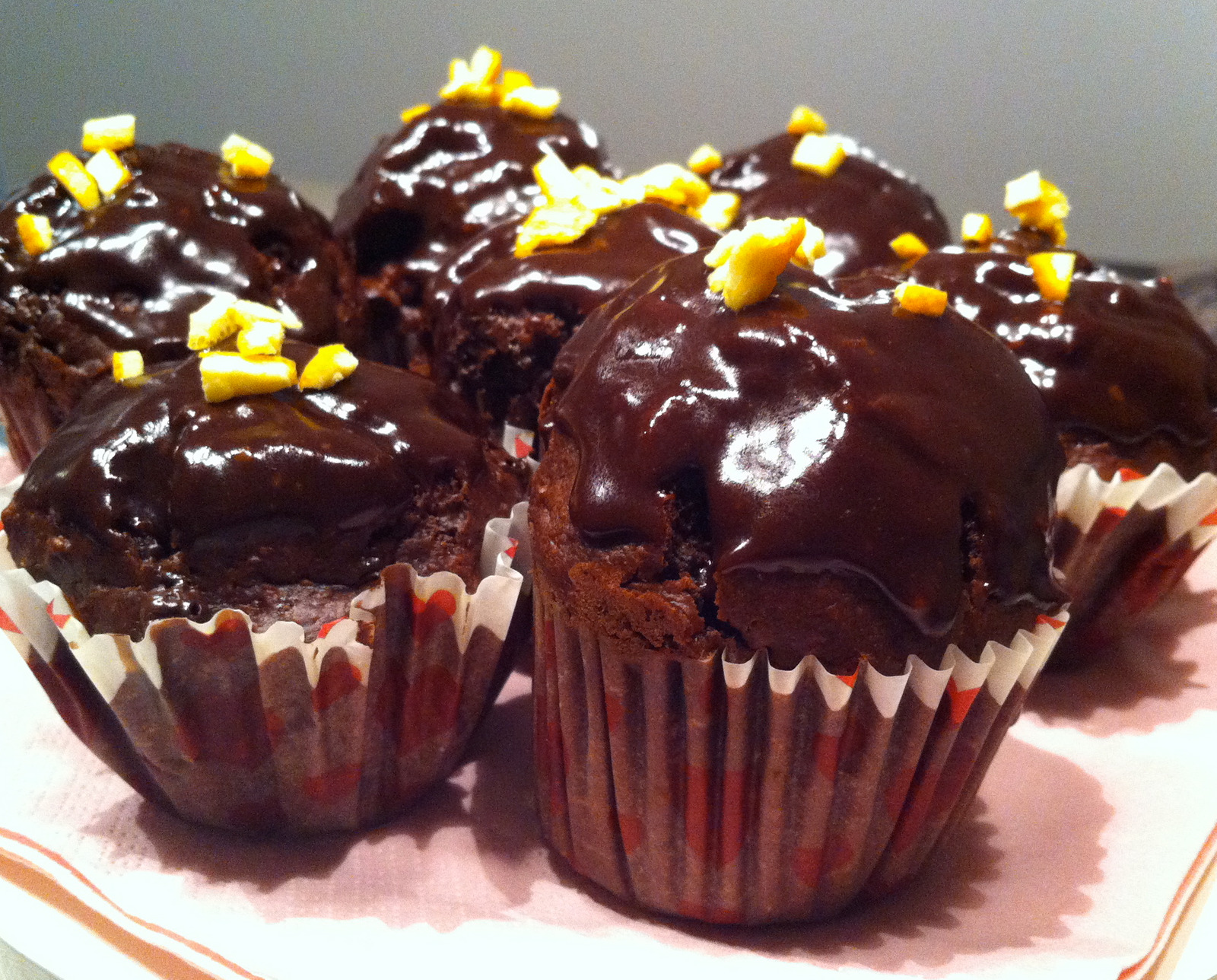 Jaffa muffins