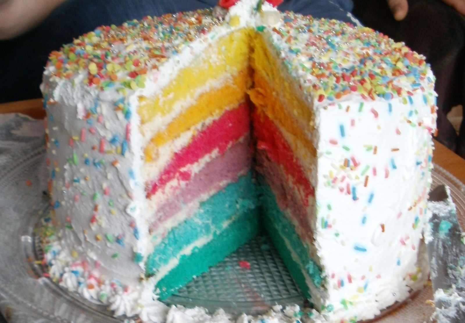 Rainbow cake