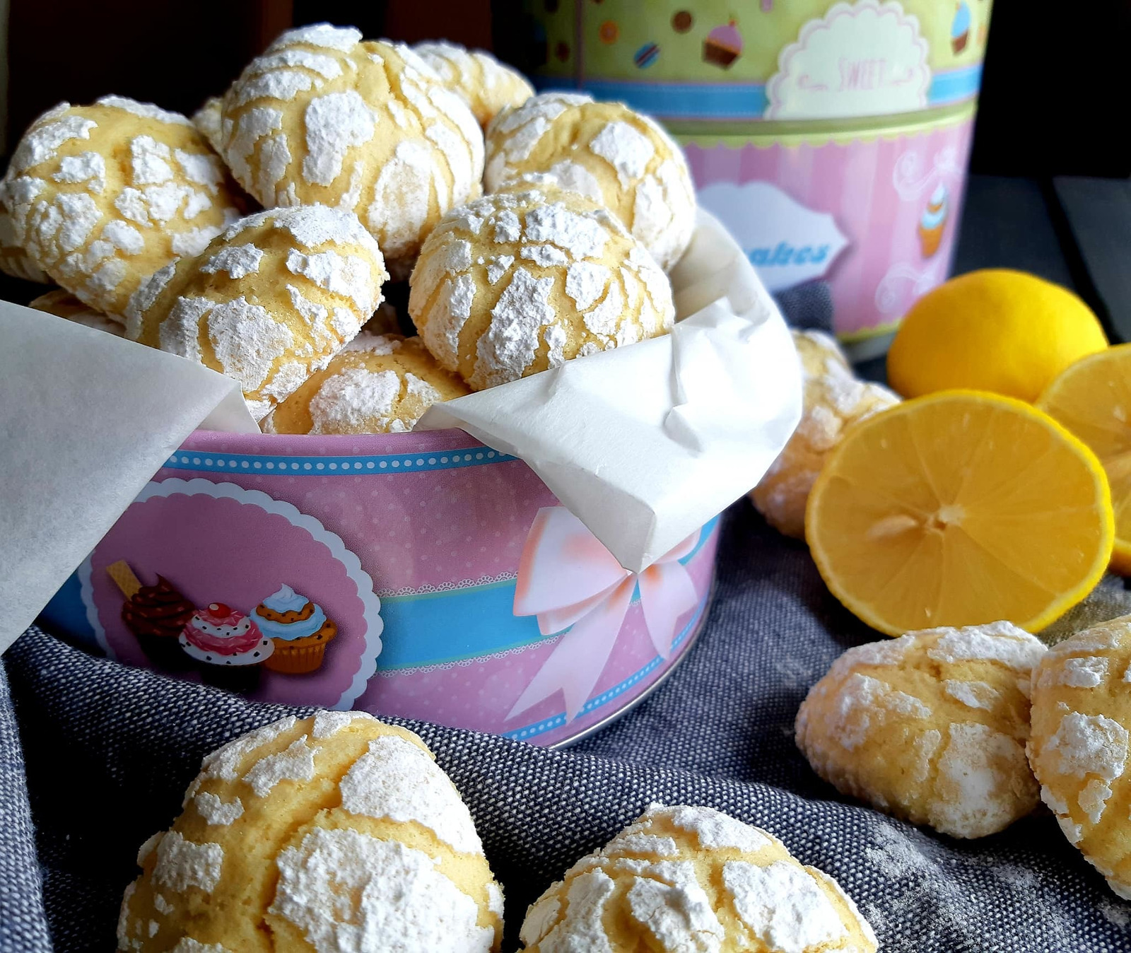 Limun raspucanci / Lemon crinckles