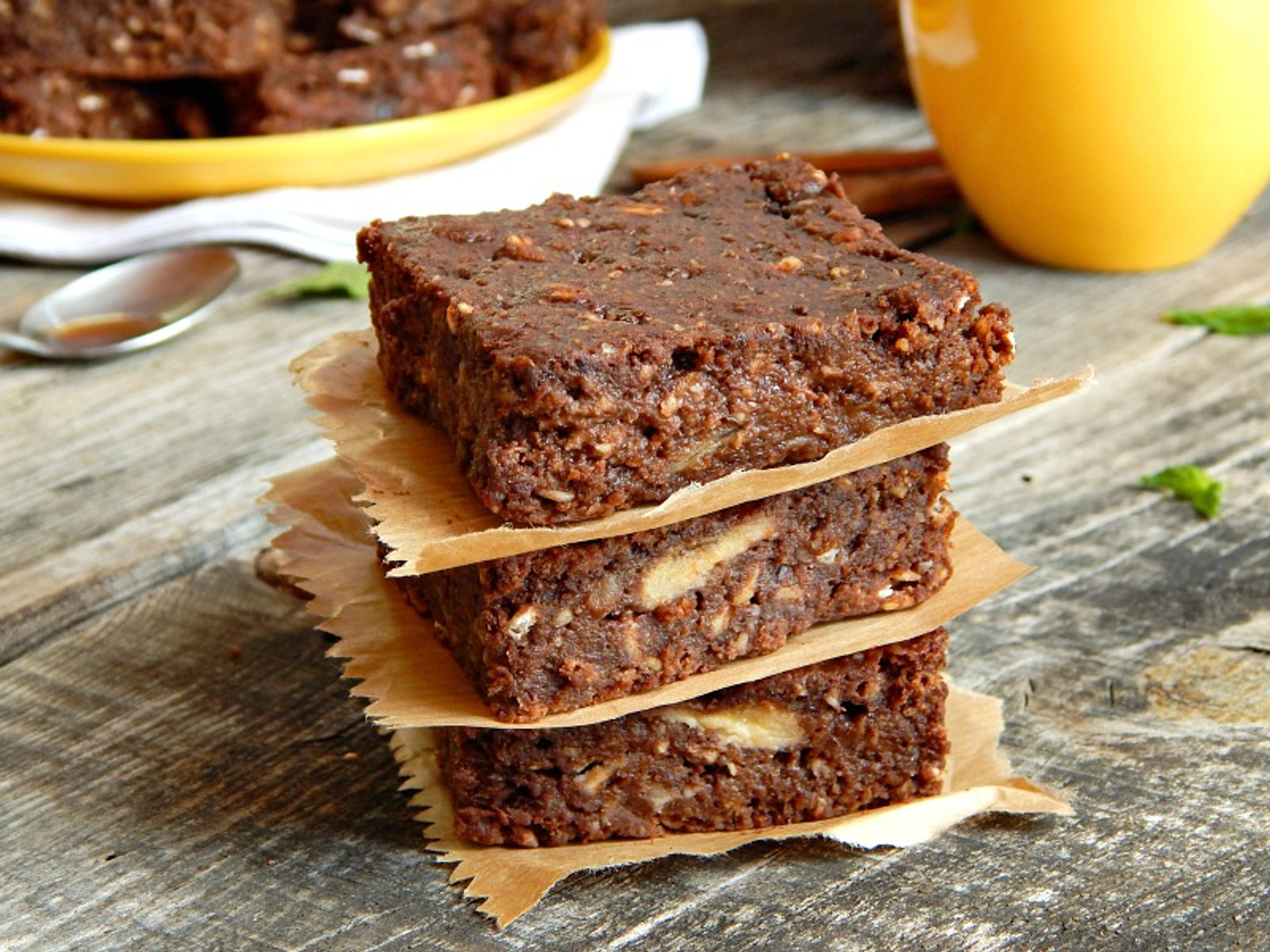 Banana brownies