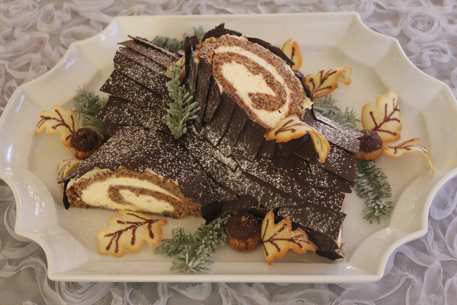 Yule Log ( Panj ) sa orasima i Mascarpone sirom