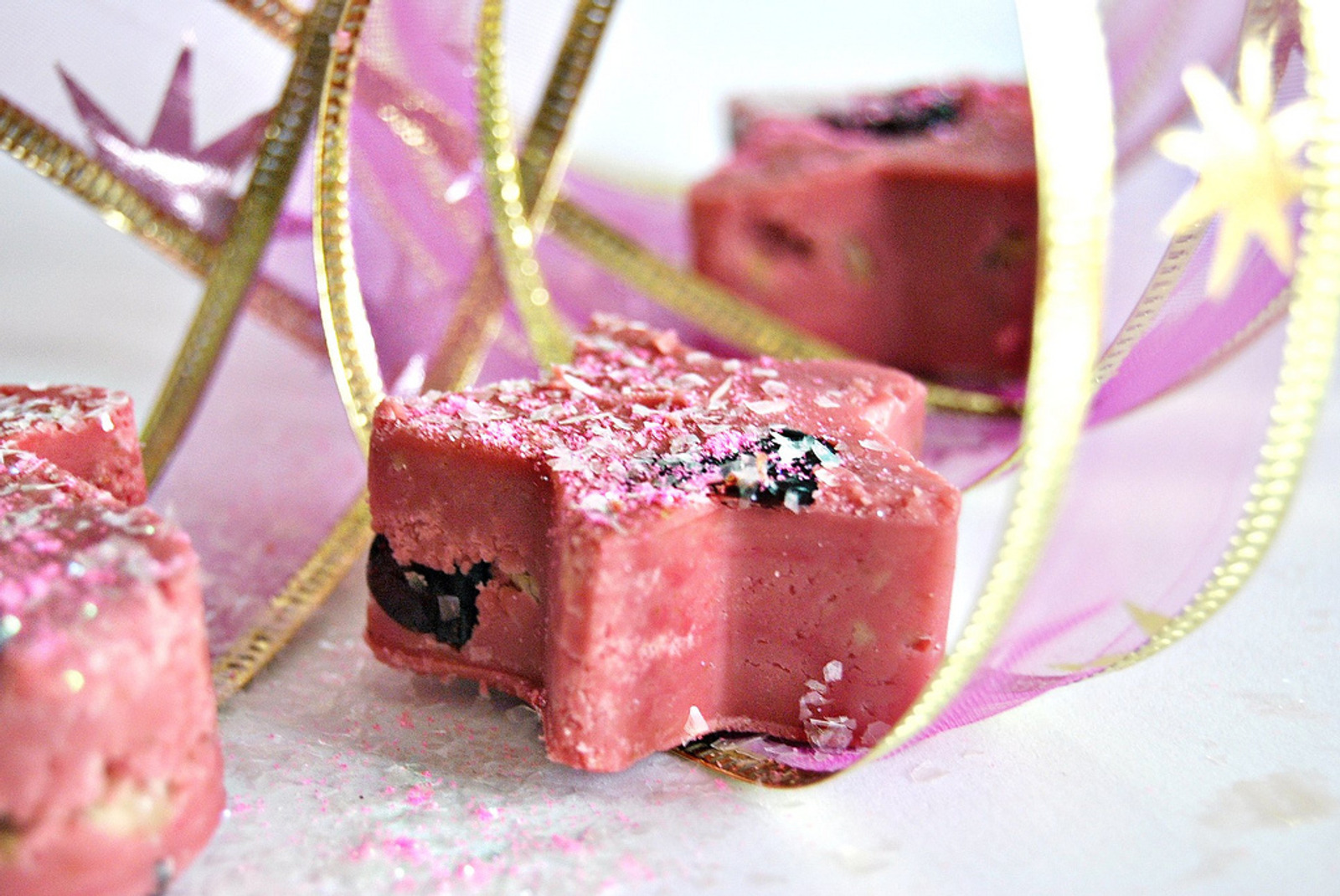 "Fudge" s brusnicama i belom cokoladom by maslinka
