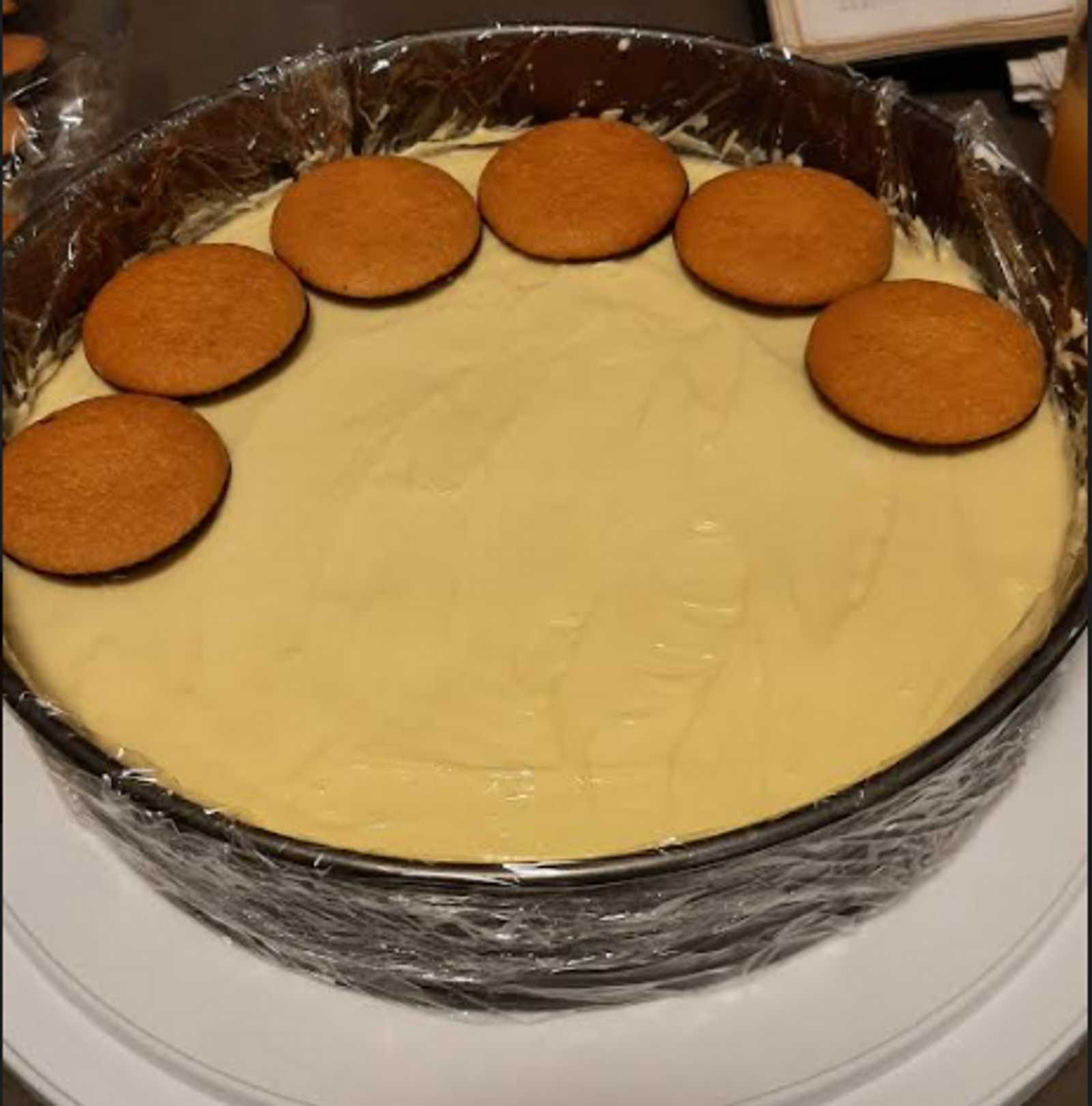 Kinder torta - slaganje slojeva