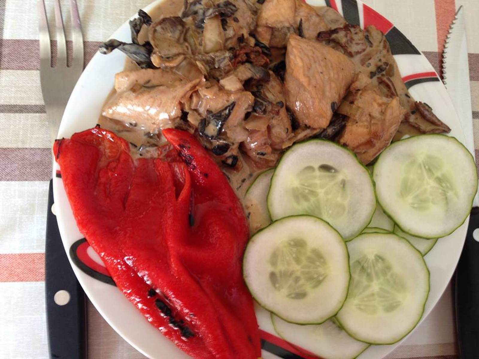 Puretina u umaku od vrganja