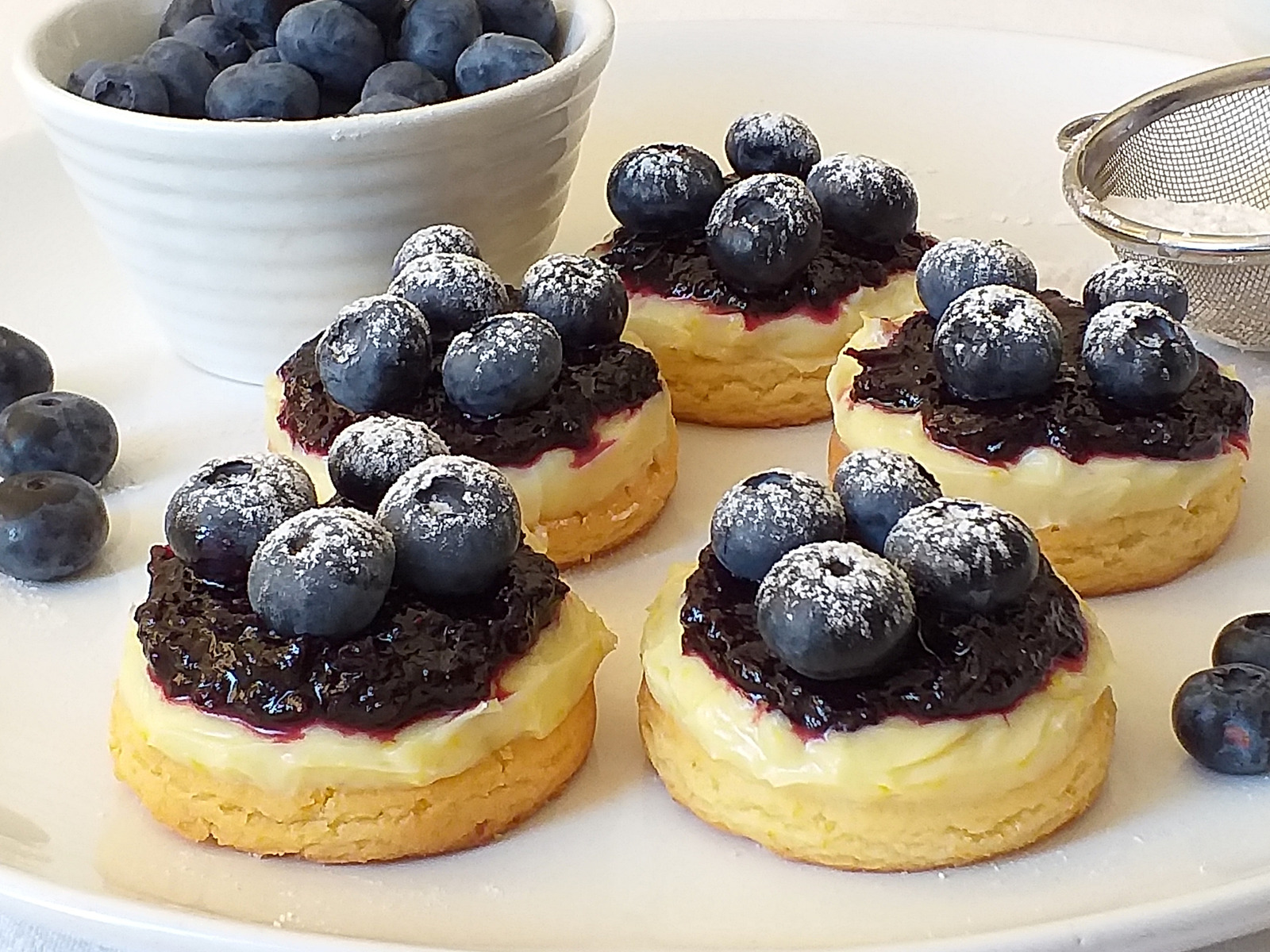 Tortice s borovnicama