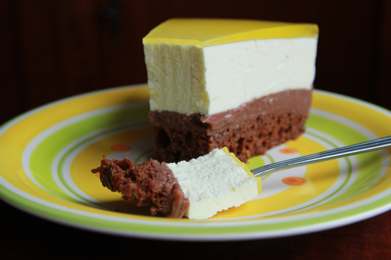 Parfe torta od naranče i čokolade