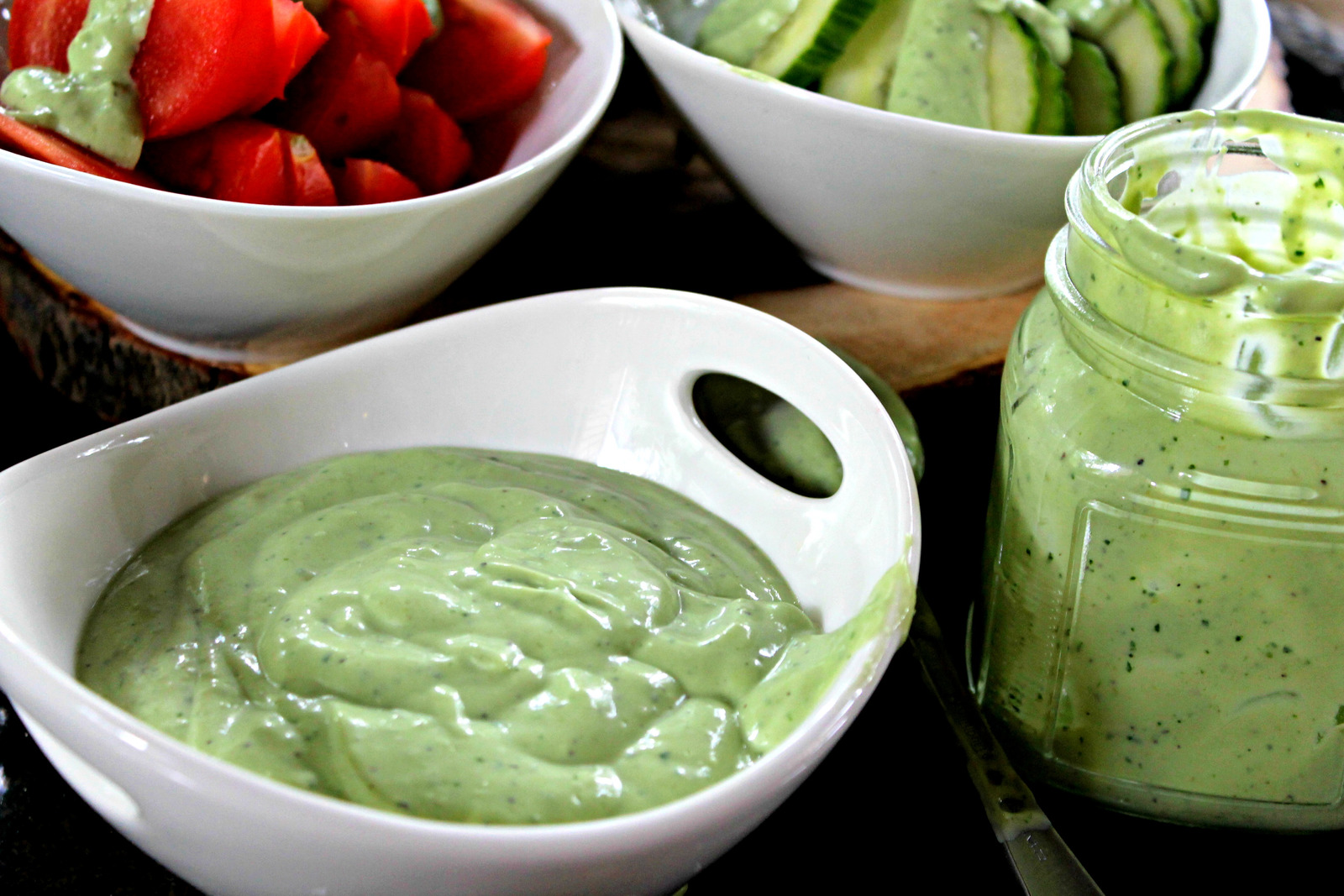Avocado Ranch Dressing...