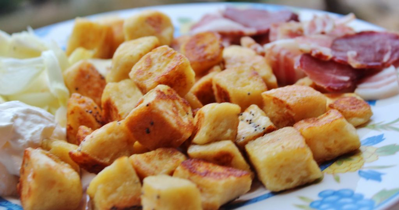 Pohane kockice kruha