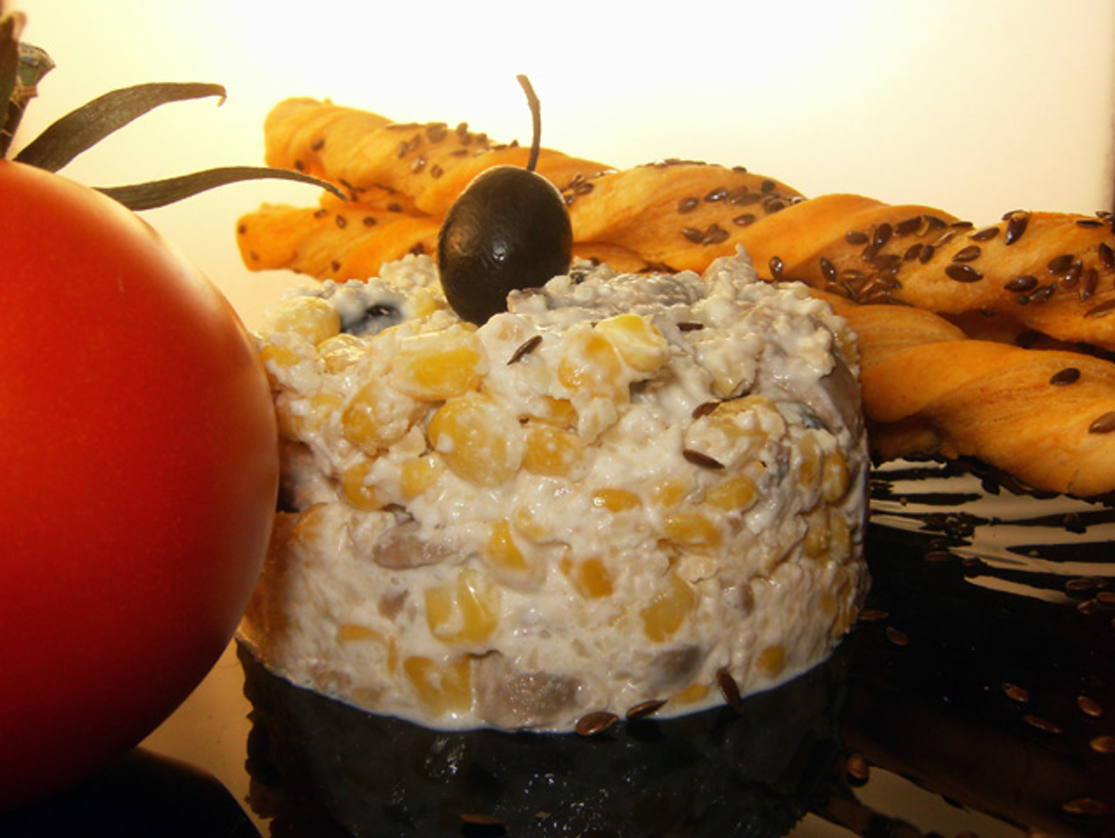 Savršena salata sa pikantnim štapićima