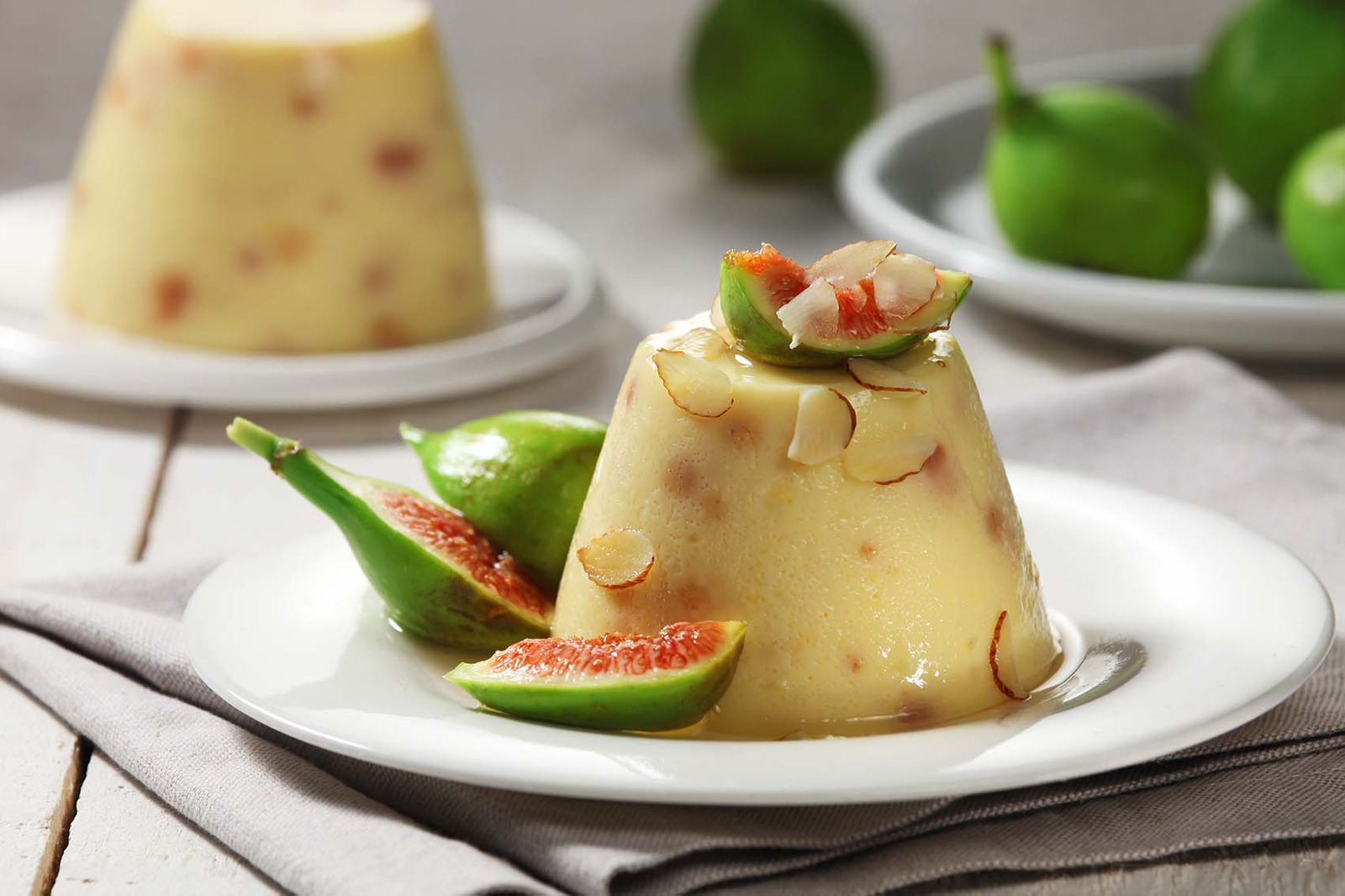 Puding s aromatičnim smokvama