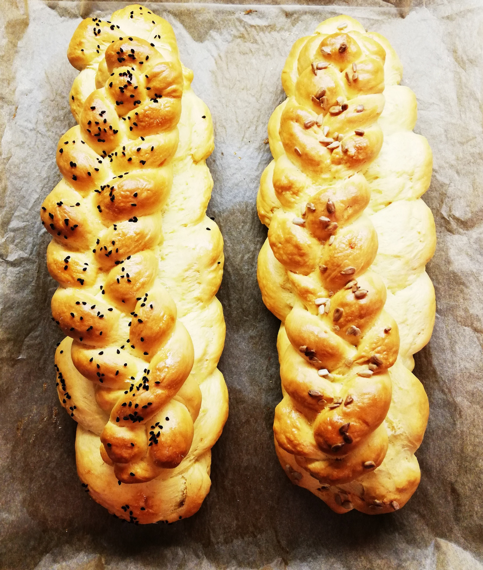 Challah kruh sa dvije pletenice ---renchi65