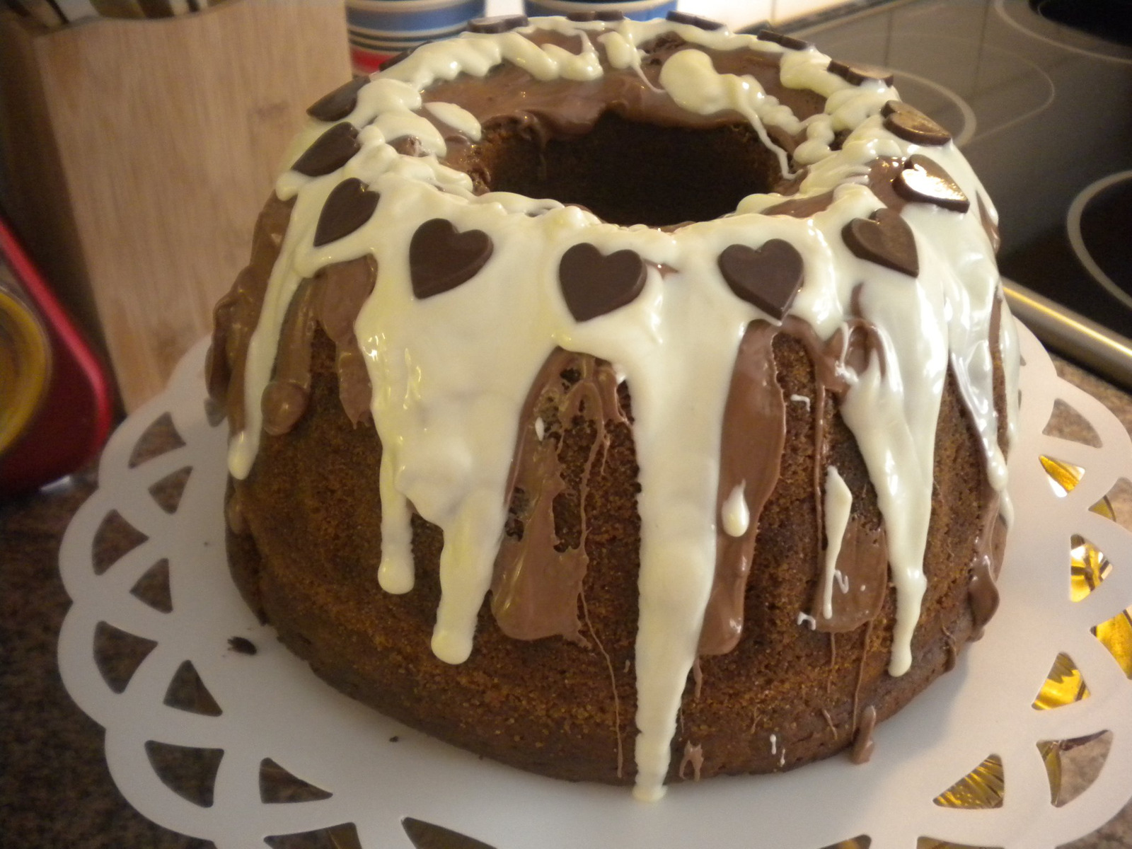 Kuglof sa bijelom cokoladom
