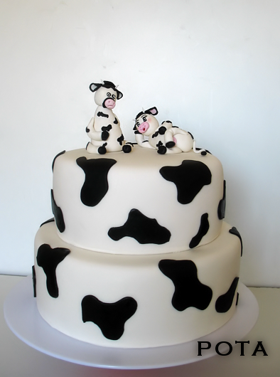 Torta za ljubitelja kravica....