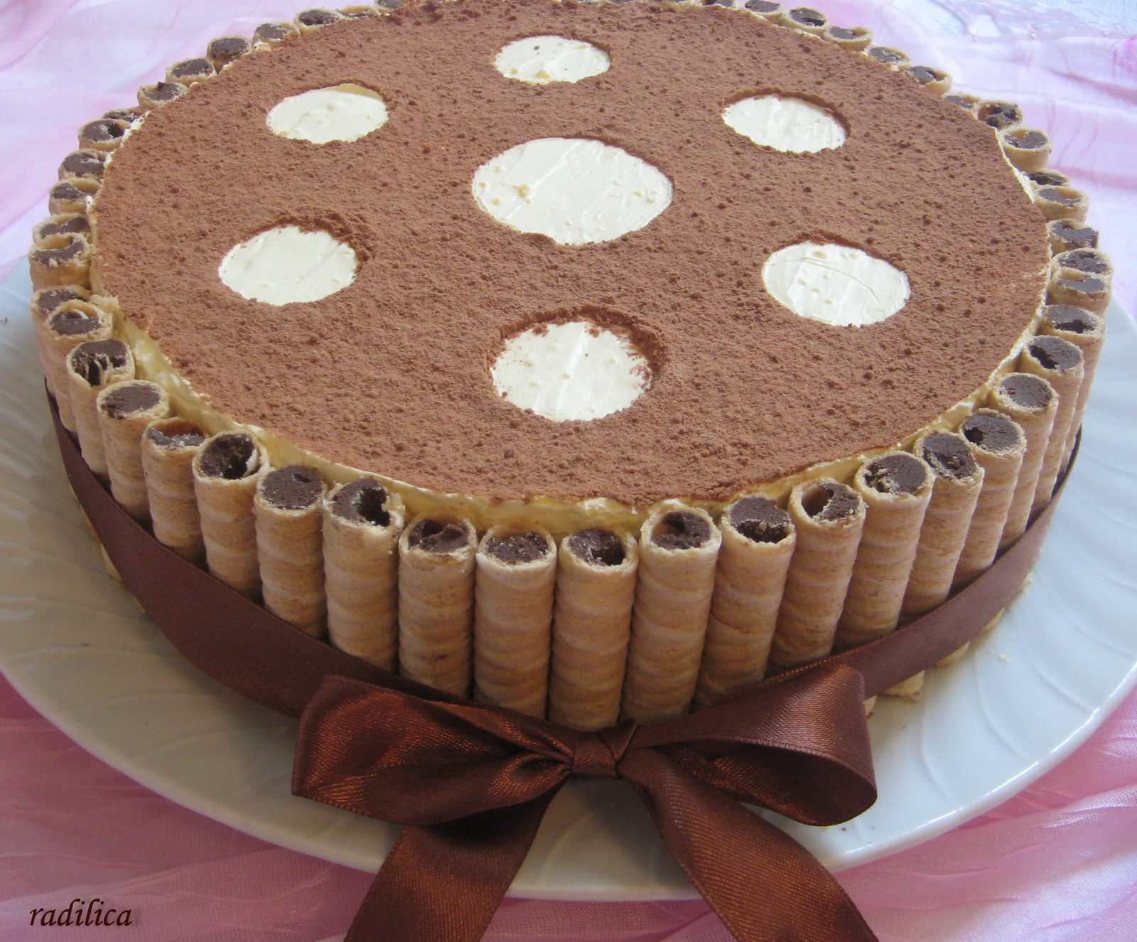 Torta "Vanilla" sa ukusom Kafe i Ruma