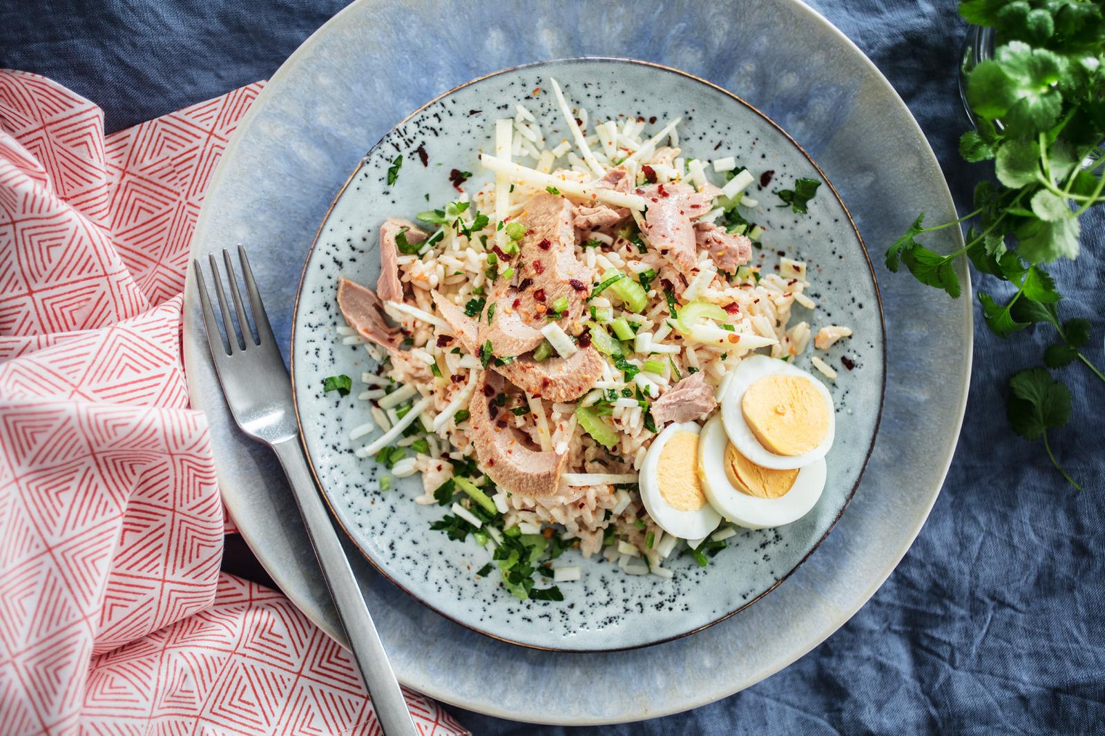 Salata od riže s tunom