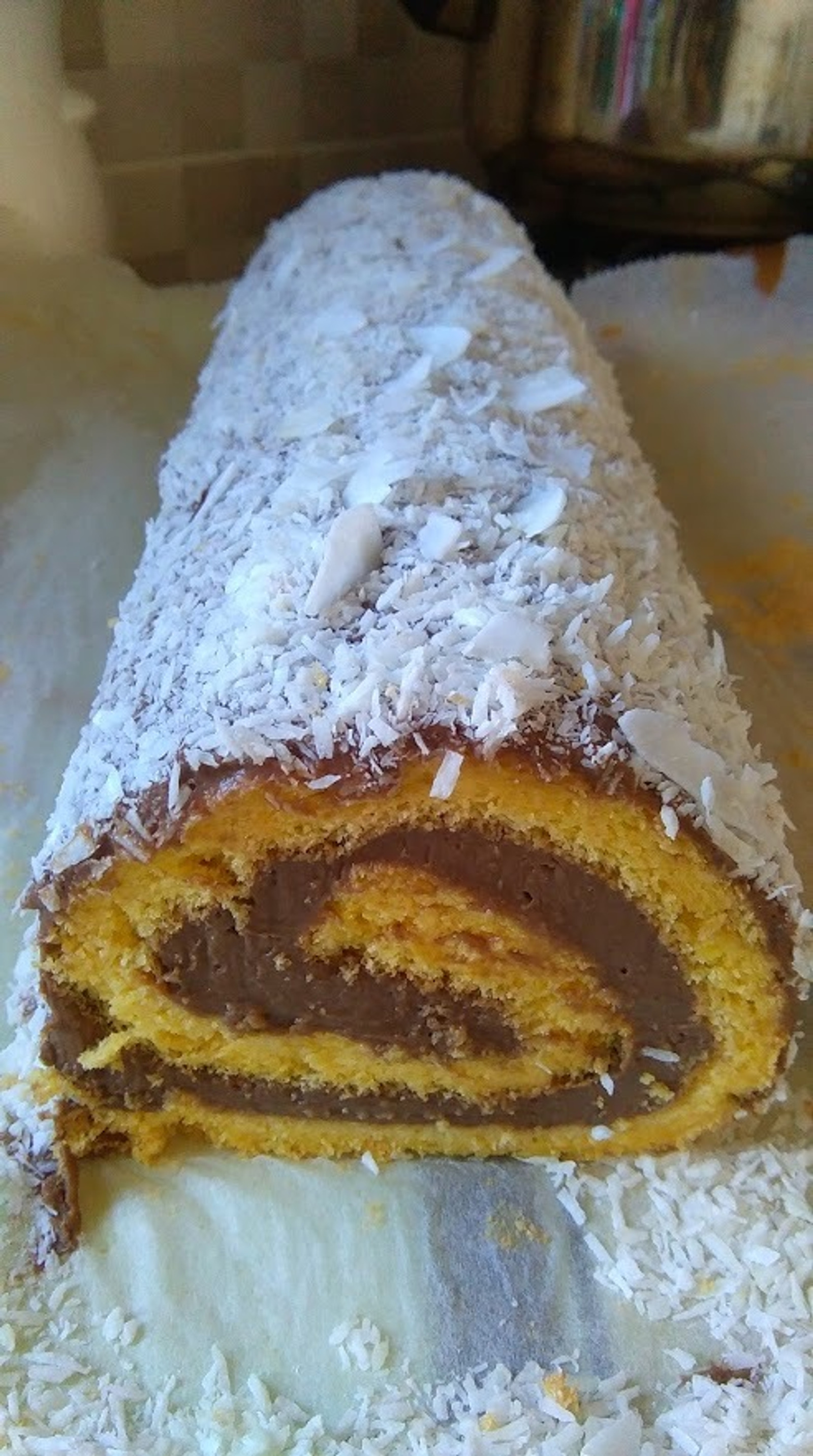 Koko čoko rolada