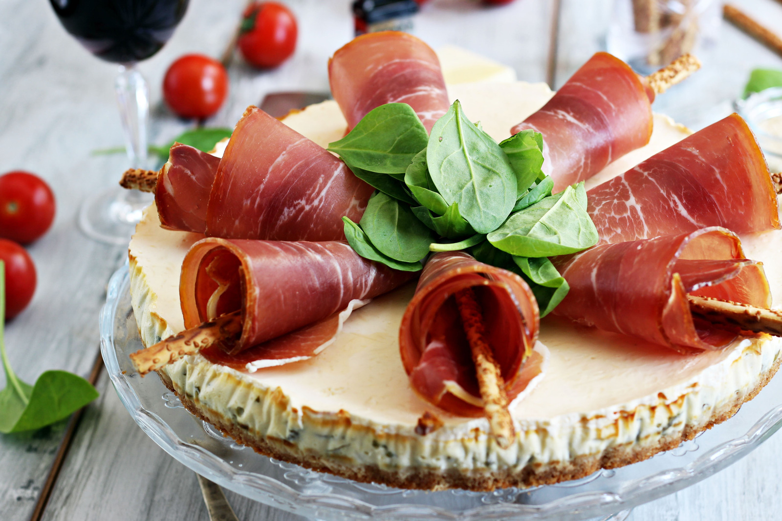 Cheesecake sa špinatom