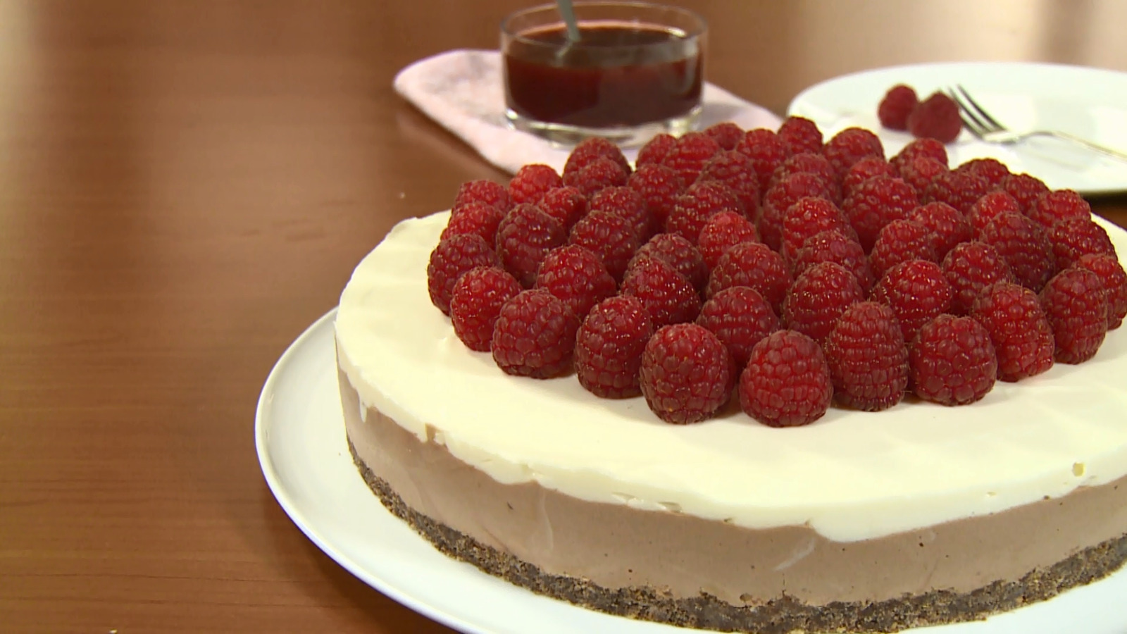 Lino lada cheesecake s malinama