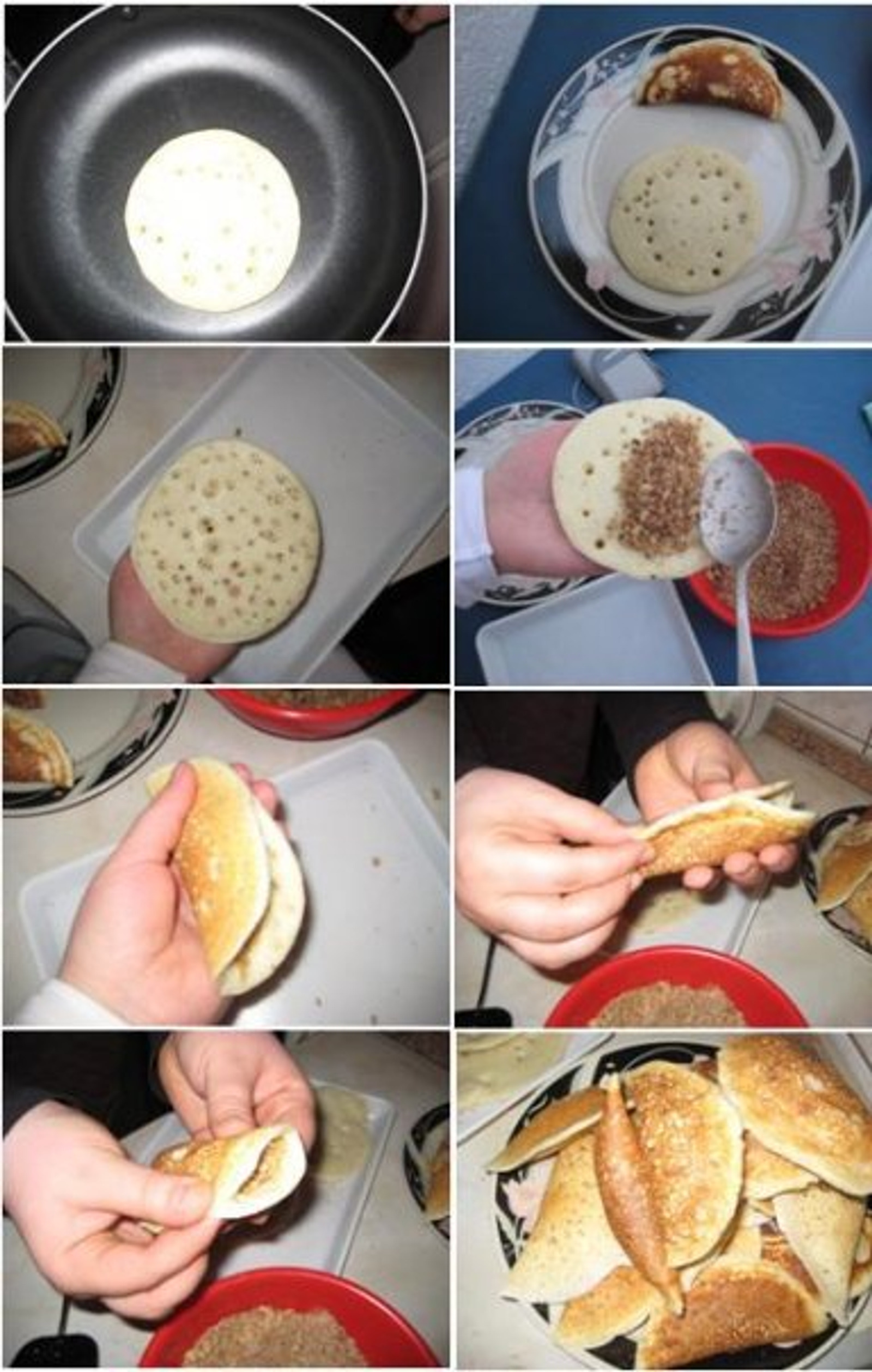 Ataif.Tradicionalno egipatsko slatko jelo(arapske palacinke)