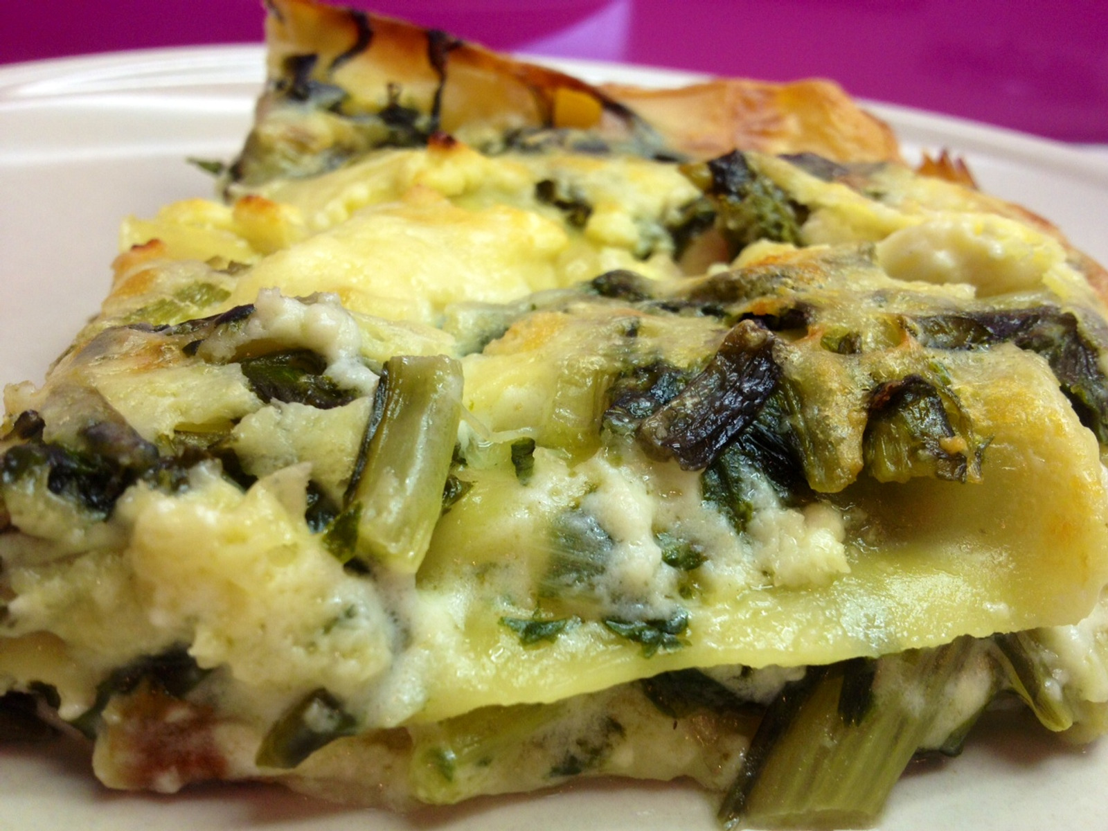 Lasagna sa blitvom in svježim sirom :)