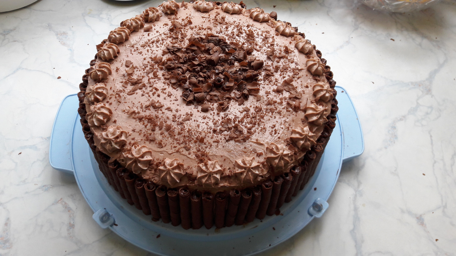 Nutella mascarpone torta