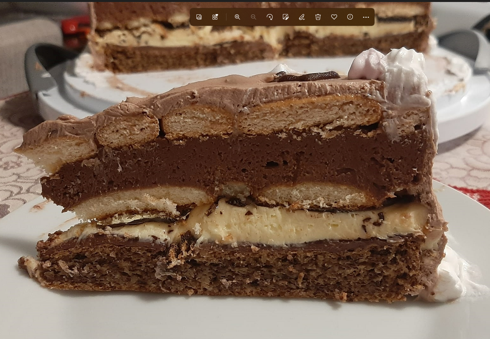 Kinder Torta - presek
