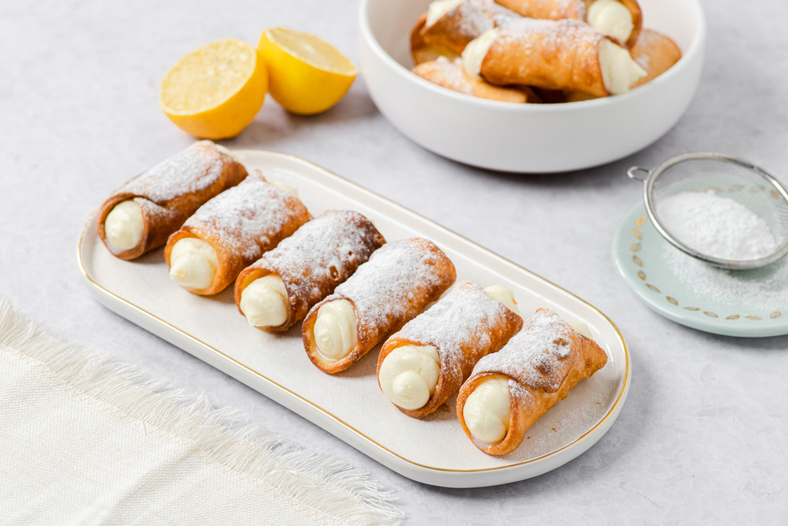 Cannoli s limunom