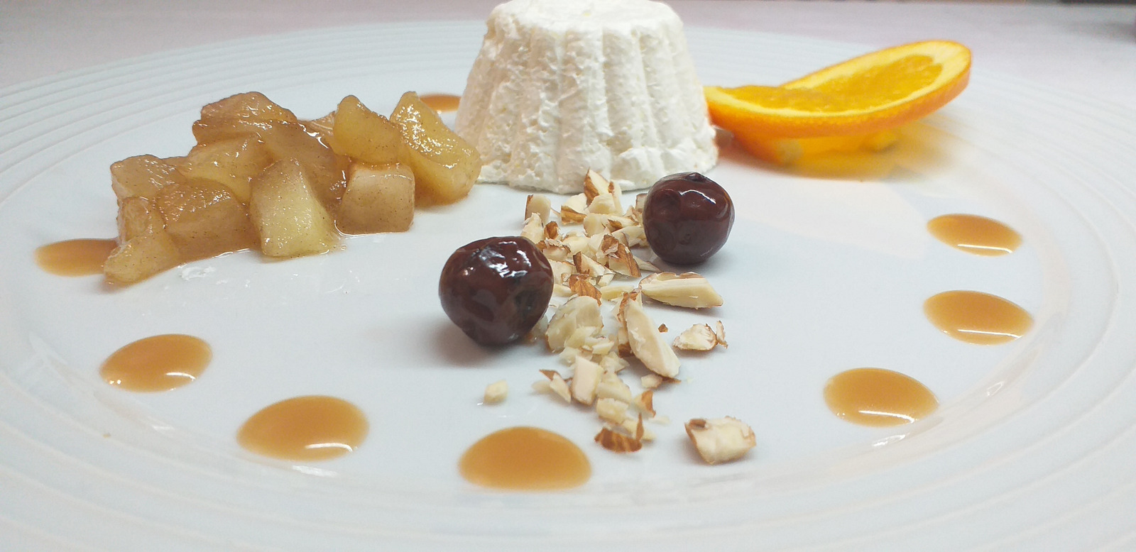 Mousse od griza sa karamelom
