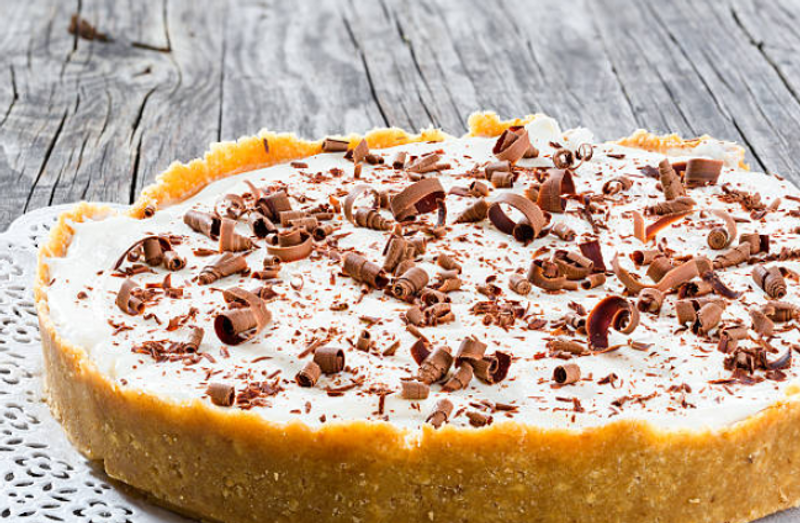 Banana split pita - banana split pie