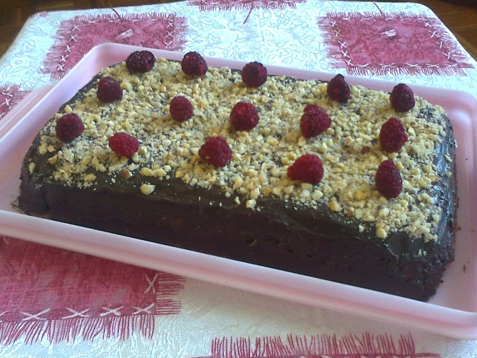 Posna torta sa malinama