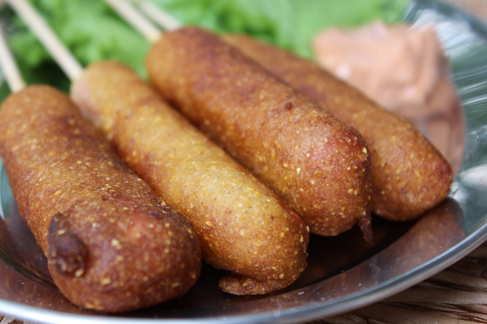 Corn dogs