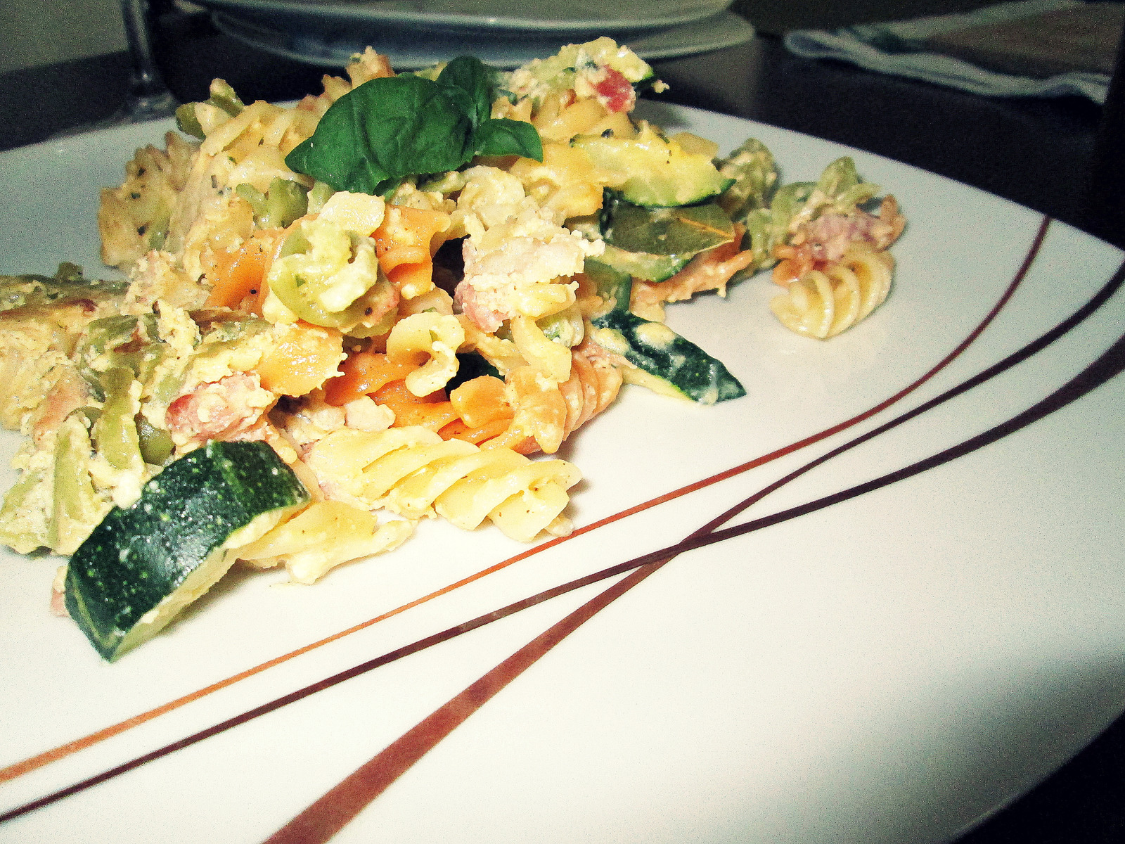 Ljetna Carbonara s tikvicama alla Jamie Oliver